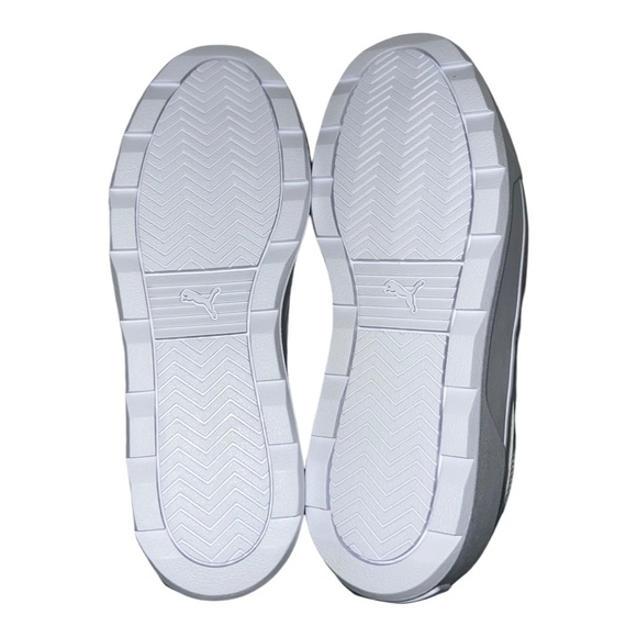 Women's Puma Karmen Rebelle Platform Casual Shoes in White - Picture 3 of 7